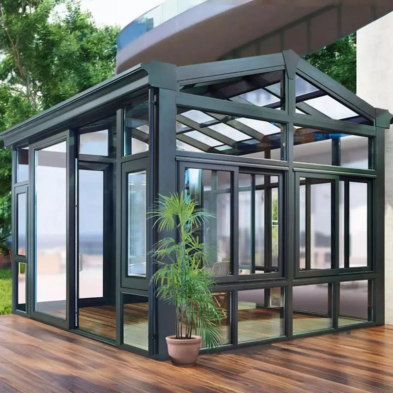 Aluminium veranda