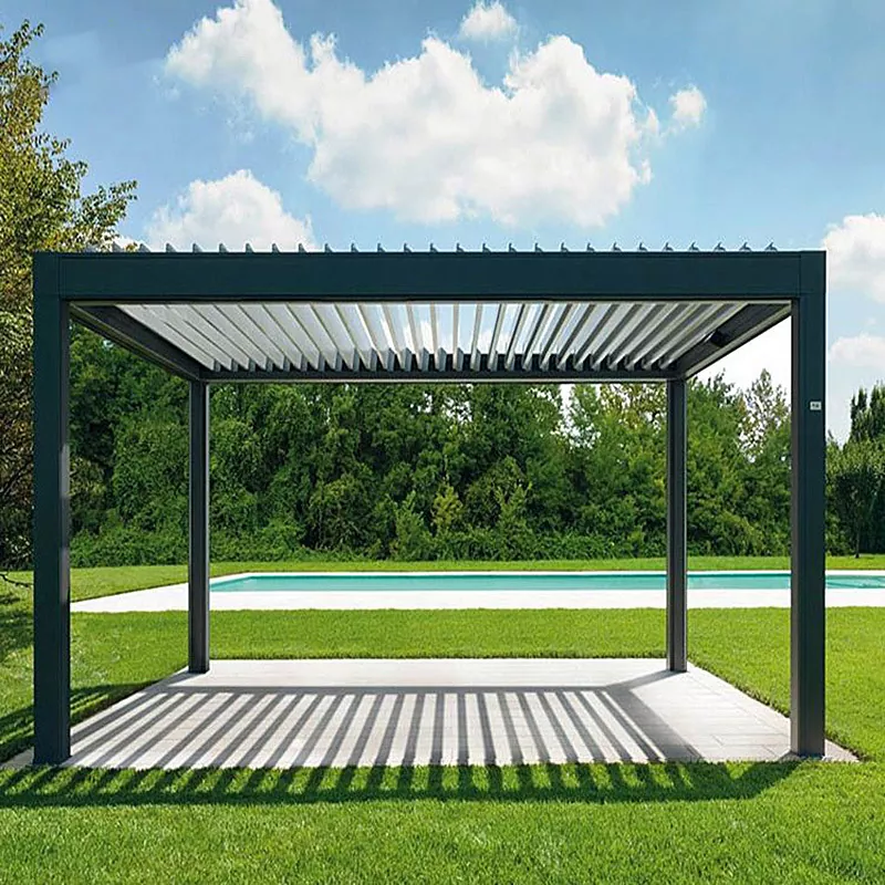 Minimalistische paviljoens